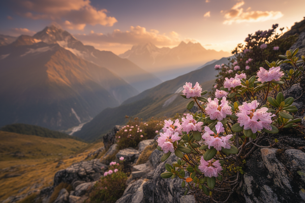 Rhododendron Anthopogon